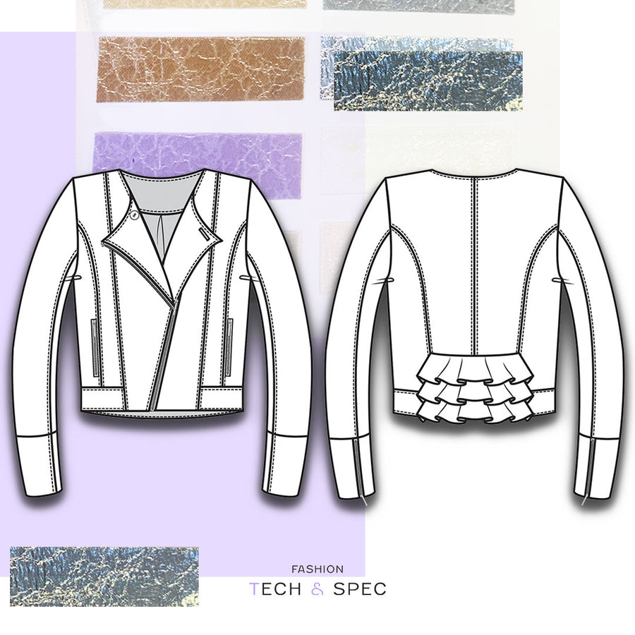 Fashion Flat CAD Drawings